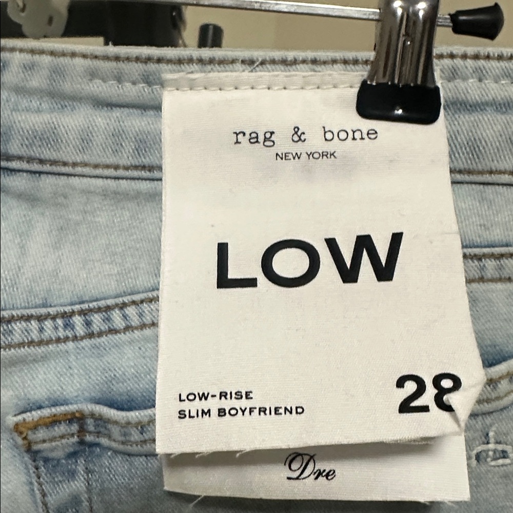 rag & bone Low‎ Rise Slim Boyfriend - Picture 10 of 14